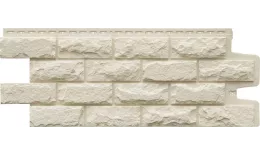 Фасадные панели Grand Line Колотый камень Classic Молочный. Цена: 596 руб. Артикул: GrandLine-FP02_1