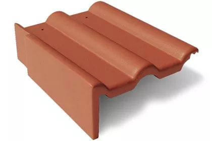 Франкфуртская Боковая цементно-песчаная черепица левая купить в санкт-петербурге