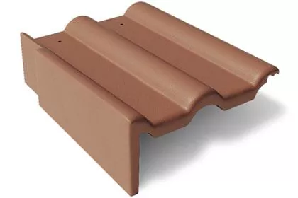 Франкфуртская Боковая цементно-песчаная черепица левая купить в санкт-петербурге