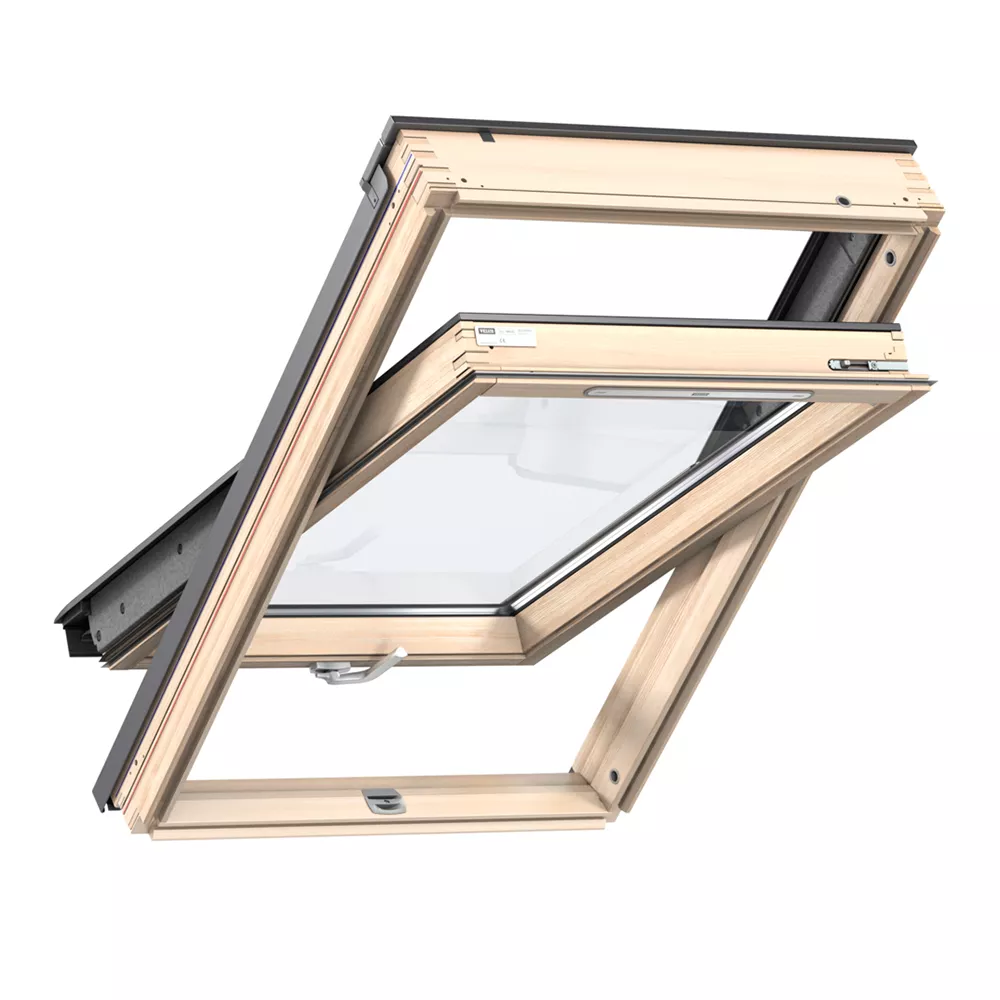 Мансардное окно Velux Woodline Дизайн GLL 1061B PK08. 94х140 см купить в санкт-петербурге