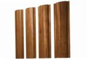 Штакетник Grand Line Круглый 0,45 Print-double Elite Golden Wood Золотой Дуб – Купить оптом и в розницу