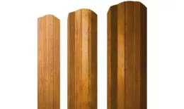 Штакетник Grand Line М-образный B фигурный 0,45 Print Elite Golden Wood Золотой Дуб. Цена: 128 руб. Артикул: Mfig_45