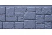 Фасадные панели GRAND LINE Коллекция Крупный Камень Стандарт Графит – Купить оптом и в розницу