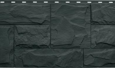 Фасадные панели Альта-Профиль Гранит ЭКО (1,13х0,47м) Графит. Цена: 812 руб. Артикул: 42145