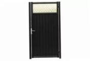 Калитка Estet Plus 2,4х1 RAL 7024/1013 GL – Купить оптом и в розницу