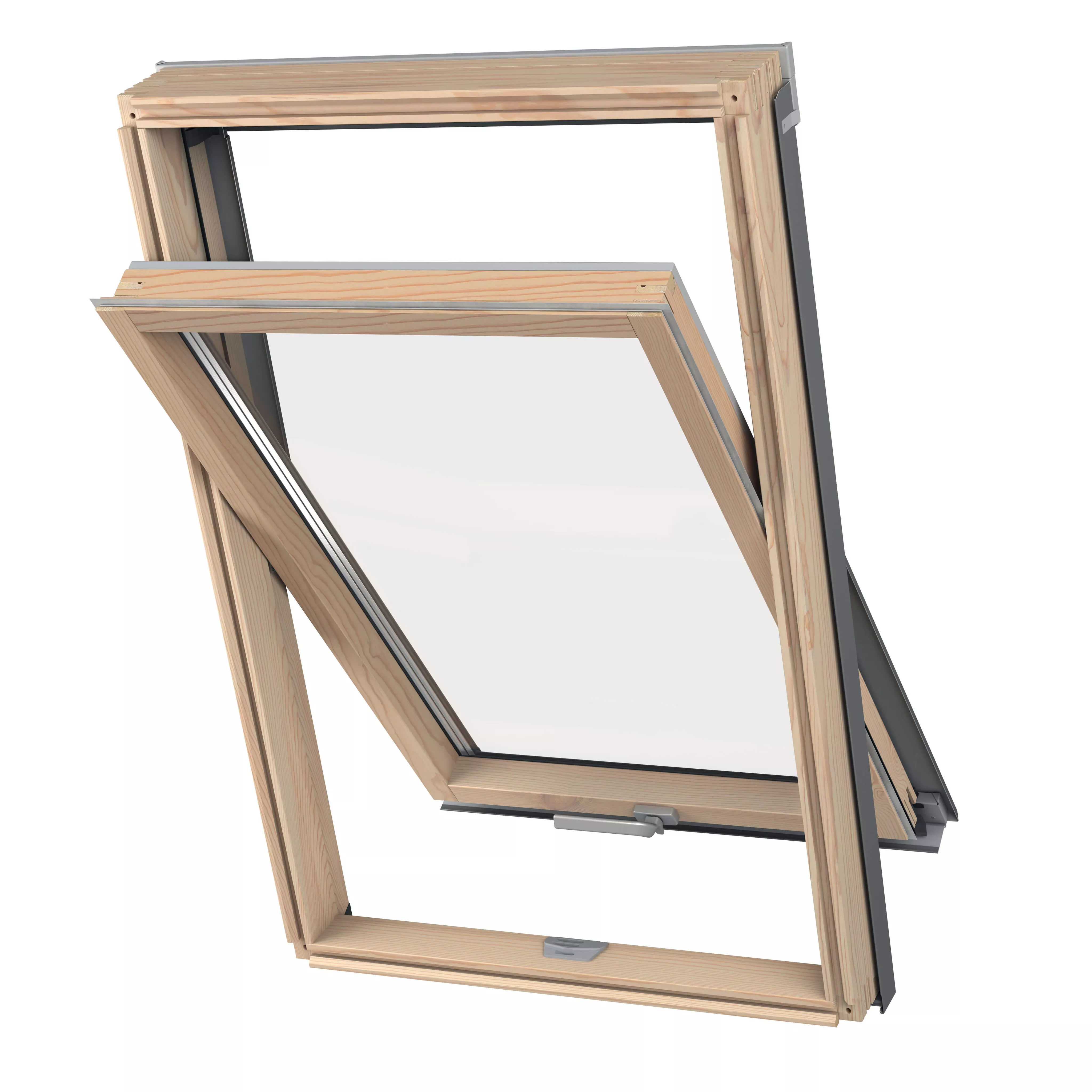 KAА P6A B1500 94х118см (ручка снизу) Окно мансардное Dakea купить в санкт-петербурге
