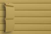 Виниловый сайдинг Grand Line Блок-хаус D4.8 Классика Карамельный – Купить оптом и в розницу