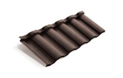 Композитная черепица Metrotile MetroRoman Коричневый