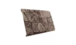 Металлический сайдинг Grand Line Вертикаль classic Print Elite Королевский камень. Цена: 1.386 руб. Артикул: GrandLine-MS343