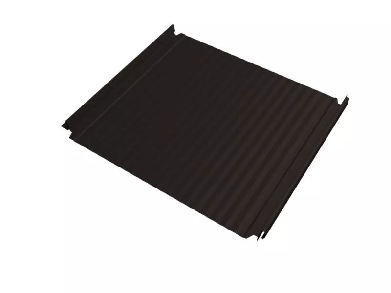 Кликфальц Double Pro Gofr Grand Line 0,45 Drap-double TX с пленкой на замках RR 32 темно-коричневый купить в санкт-петербурге