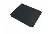 Кликфальц Double Pro Gofr Grand Line 0,45 Drap TwinColor с пленкой на замках RAL 7024 мокрый асфальт – Купить оптом и в розницу