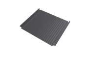 Кликфальц Double Pro Gofr Grand Line 0,45 Drap TX с пленкой на замках RAL 7004 сигнальный серый – Купить оптом и в розницу