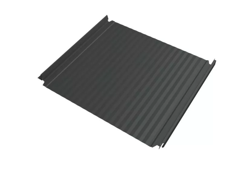 Кликфальц Double Pro Gofr Grand Line 0,45 PE с пленкой на замках RAL 7005 мышино-серый купить в санкт-петербурге
