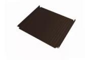 Кликфальц Double Pro Gofr Grand Line 0,5 Drap с пленкой на замках RAL 8017 шоколад – Купить оптом и в розницу