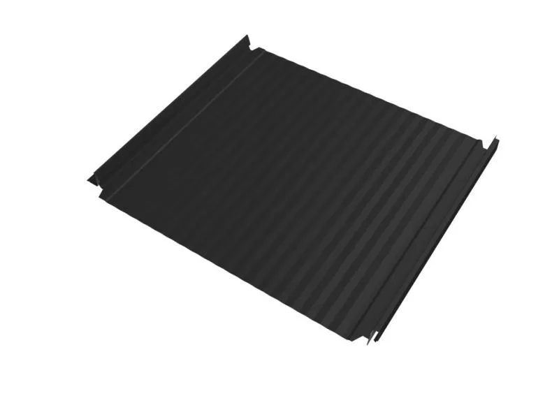 Кликфальц Double Pro Gofr Grand Line 0,5 Satin Matt TX с пленкой на замках RAL 7016 антрацитово-серый купить в санкт-петербурге