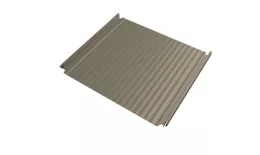 Кликфальц Double Pro Gofr Grand Line 0,5 Satin с пленкой на замках RAL 1015 светлая слоновая кость. Цена: 805 руб. Артикул: 46762