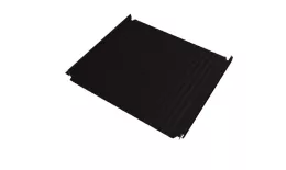 Кликфальц Double Pro Gofr Grand Line 0,5 Satin с пленкой на замках RAL 9005 черный. Цена: 733 руб. Артикул: 46774