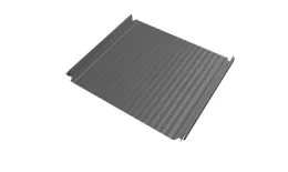 Кликфальц Double Pro Gofr Grand Line 0,5 Satin с пленкой на замках RAL 9006 бело-алюминиевый. Цена: 829 руб. Артикул: 46775