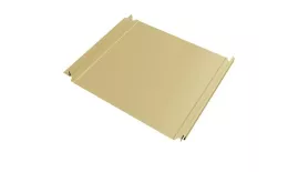 Кликфальц Double Pro Grand Line 0,45 PE с пленкой на замках RAL 1014 слоновая кость. Цена: 720 руб. Артикул: 47104