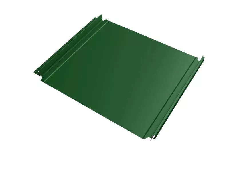 Кликфальц Double Pro Grand Line 0,45 PE с пленкой на замках RAL 6002 лиственно-зеленый купить в санкт-петербурге