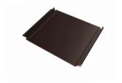Кликфальц Double Pro Grand Line 0,5 Satin Matt TX с пленкой на замках RAL 8017 шоколад – Купить оптом и в розницу