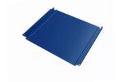 Кликфальц Double Pro Grand Line 0,5 Satin с пленкой на замках RAL 5005 сигнальный синий – Купить оптом и в розницу