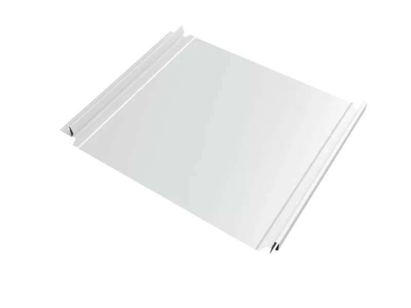 Кликфальц Double Pro Grand Line 0,5 Satin с пленкой на замках RAL 9003 сигнальный белый купить в санкт-петербурге