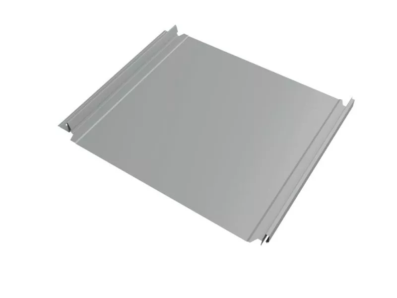 Кликфальц Double Pro Grand Line 0,5 Satin с пленкой на замках RAL 9006 бело-алюминиевый купить в санкт-петербурге