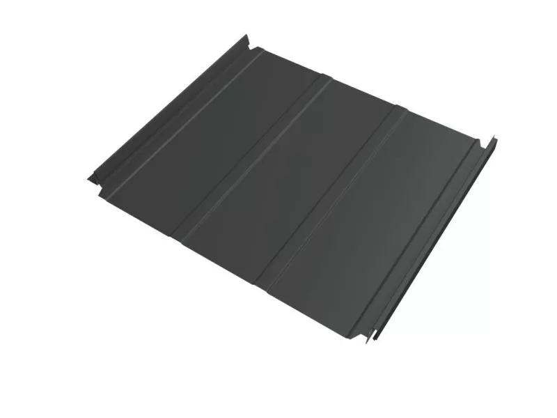 Кликфальц Double Pro Line Grand Line 0,45 PE с пленкой на замках RAL 7005 мышино-серый купить в санкт-петербурге