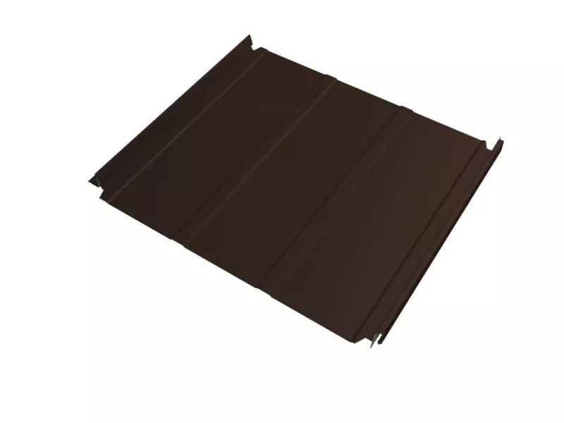 Кликфальц Double Pro Line Grand Line 0,5 Drap с пленкой на замках RAL 8017 шоколад купить в санкт-петербурге