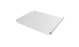 Кликфальц Fin 24 Grand Line 0,5 Satin с пленкой на замках RAL 9003 сигнальный белый. Артикул: 37142