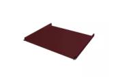 Кликфальц Fin Grand Line 0,5 Satin Matt TX с пленкой на замках RAL 3005 красное вино – Купить оптом и в розницу