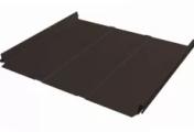 Кликфальц Fin Line Grand Line 0,5 GreenCoat Pural BT, matt с пленкой на замках RR 32 темно-коричневый (RAL 8019 серо-коричневый) – Купить оптом и в розницу