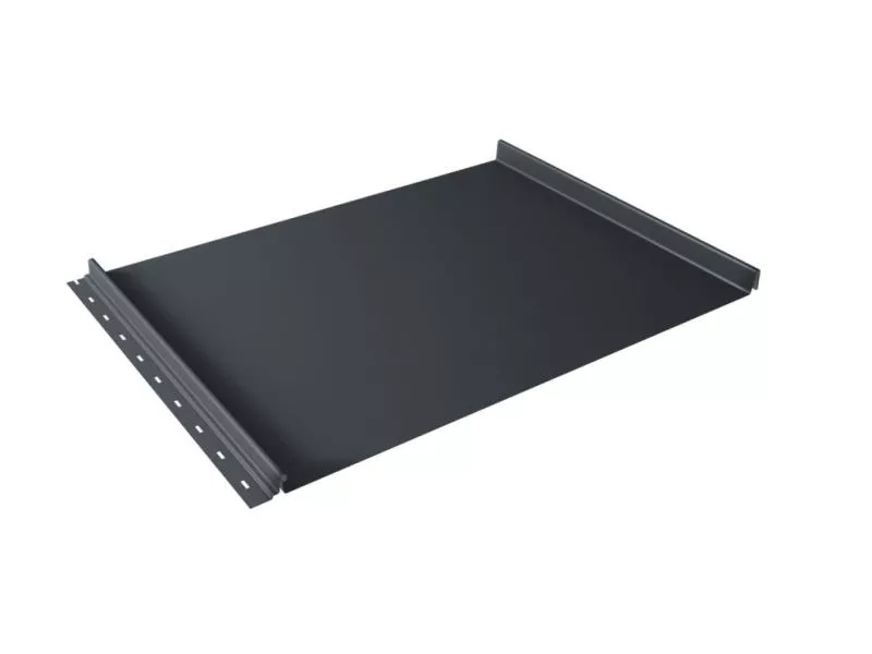 Кликфальц Grand Line 0,5 Drap с пленкой на замках RAL 7024 мокрый асфальт купить в санкт-петербурге