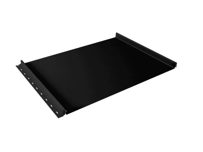 Кликфальц Grand Line 0,5 Drap с пленкой на замках RAL 9005 черный купить в санкт-петербурге