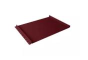 Кликфальц Grand Line 0,5 Satin Matt TX с пленкой на замках RAL 3005 красное вино – Купить оптом и в розницу