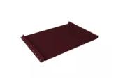 Кликфальц Line Grand Line 0,45 Drap ST с пленкой на замках RAL 3005 красное вино – Купить оптом и в розницу