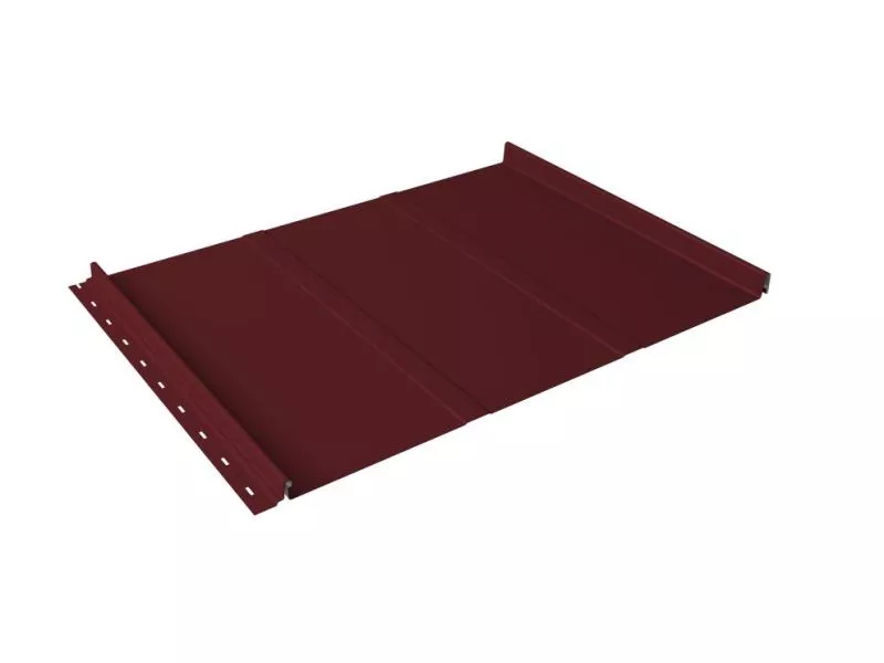 Кликфальц Line Grand Line 0,45 Drap TR с пленкой на замках RAL 3005 красное вино купить в санкт-петербурге