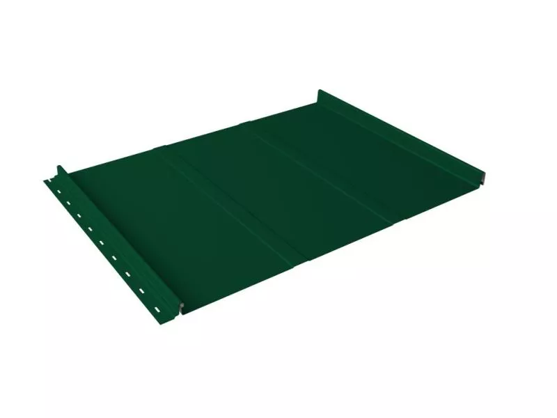 Кликфальц Line Grand Line 0,45 Drap TR с пленкой на замках RAL 6005 зеленый мох купить в санкт-петербурге