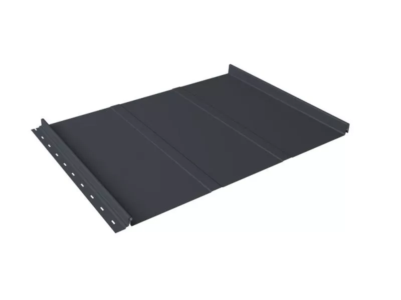 Кликфальц Line Grand Line 0,5 Drap с пленкой на замках RAL 7024 мокрый асфальт купить в санкт-петербурге
