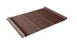 Кликфальц Line Grand Line 0,5 GreenCoat Pural BT с пленкой на замках RR 887 шоколадно-коричневый (RAL 8017 шоколад). Цена: 635 руб. Артикул: 37855