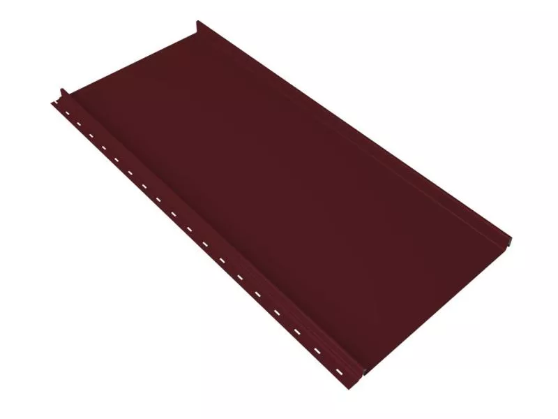 Кликфальц mini Grand Line 0,45 Drap TR с пленкой на замках RAL 3005 красное вино купить в санкт-петербурге