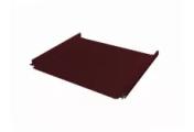 Кликфальц Pro Gofr Grand Line 0,45 Drap TR с пленкой на замках RAL 3005 красное вино – Купить оптом и в розницу