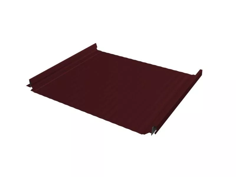Кликфальц Pro Gofr Grand Line 0,45 Drap TR с пленкой на замках RAL 3005 красное вино купить в санкт-петербурге