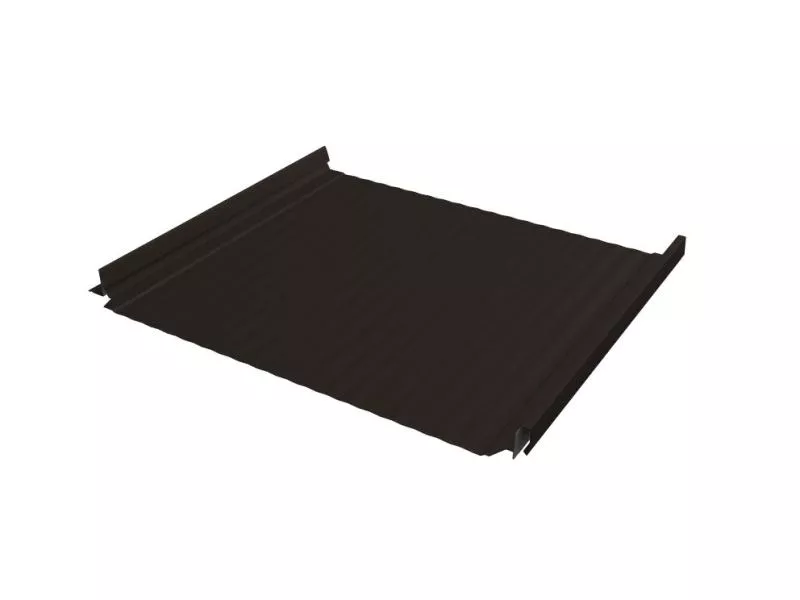Кликфальц Pro Gofr Grand Line 0,45 Drap TR с пленкой на замках RR 32 темно-коричневый купить в санкт-петербурге