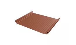 Кликфальц Pro Gofr Grand Line 0,45 Drap TX с пленкой на замках RAL 8004 терракота. Цена: 933 руб. Артикул: 37469