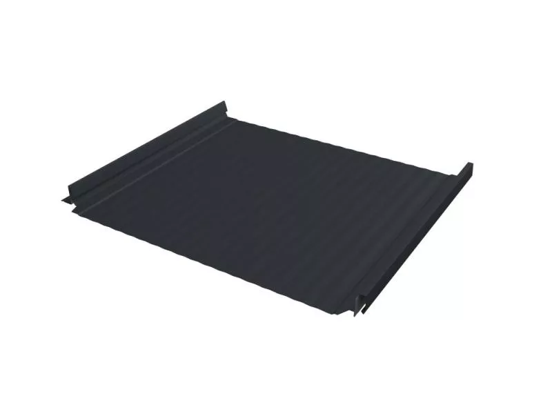 Кликфальц Pro Gofr Grand Line 0,5 Drap с пленкой на замках RAL 7024 мокрый асфальт купить в санкт-петербурге