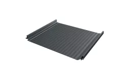 Кликфальц Pro Gofr Grand Line 0,5 Drap TX с пленкой на замках RAL 7016 антрацитово-серый. Цена: 1.039 руб. Артикул: 37479