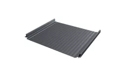 Кликфальц Pro Gofr Grand Line 0,5 Drap TX с пленкой на замках RAL 7024 мокрый асфальт. Цена: 1.051 руб. Артикул: 37480