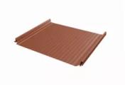 Кликфальц Pro Gofr Grand Line 0,5 Satin Matt TX с пленкой на замках RAL 8004 терракота – Купить оптом и в розницу